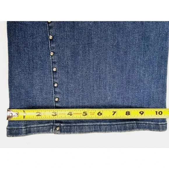 Lucky Brand 29X33 Women's Low Rise Flare Yellowstone Embroidered Y Jeans Sz 8/29 - Picture 13 of 16